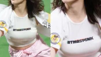 内田真礼！始球式で、はち切れそうな巨乳を披露！