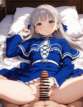 [葬送のフリーレン][エロ画像]ラヴィーネにイキったペ〇スを伴奏したよ～♪