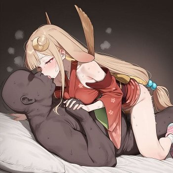 [超かぐや姫!][エロ画像]かぐやとﾍﾞﾛﾁｭｰしながら繋がったよ～♪