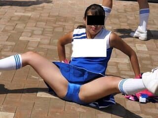 【動画】女子大生チアリーディング部の一人がエロすぎて除籍 ⇒ そのルックスがこちら…