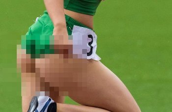 【画像】女子陸上選手のクイコミ、工ロすぎだろｗｗｗｗｗｗｗ