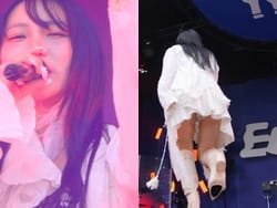 YOASOBIのikura、音楽フェス生配信で生尻見せパンツ晒すハプニング