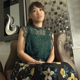 【ほぼ処女の人妻】37歳スレンダー美尻妻の背徳！経験2人だけの清楚な淫靡生ハメ