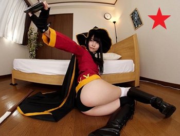 【VR ロリキャラ】 爆焔の魔法少女による爆裂オナニー♪ 視点変更できます♪