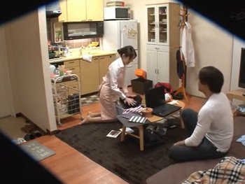 【人妻】「ちょ、本当にヤメてください！」家事代行で来た人妻を力づくて強制レイプ！