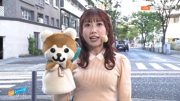 黒田菜月キャスター　巨乳くっきり、ニットの天気予報！！【GIF動画あり】