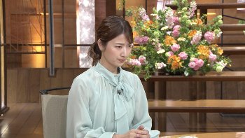 安藤萌々アナ　シースルー！！