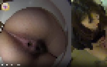 【妙にリアルな画質】美人ＯＬがホテルの洋式トイレでアナル全開排泄する瞬間がエロかった（排便映像）