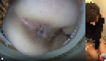 【鮮明画質がヤバい】洋式トイレでハーフ系美女が肛門どアップ撮影されながら排便（排泄動画）