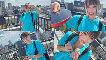 【素人】卓球部 水原ちゃん。部活練習終わりの後輩女子と放課後待ち合わせ、隠れてこっそり生ハメセックス！