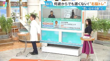 若林有子アナ　横乳ボディライン！！