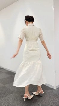 増田紗織アナ　お尻に下着の形が浮き出てしまう！！【GIF動画あり】