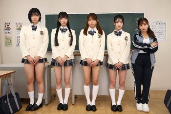 女教師＆同級生とハーレム６P搾精セックスバトルロワイヤル学園