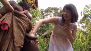 【最高】【橘花音】《エロ動画×お姉さん･原住民》清楚系AV女優のお姉さんが南太平洋のとある島の秘境に住む原住民とガチ野外SEX