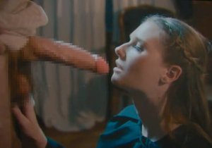 【エロ動画 女優】TVで突如流れた、謎の美女によるフェラチオが海外で話題に