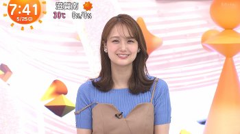 【最高】井上清華アナ　めざましテレビ