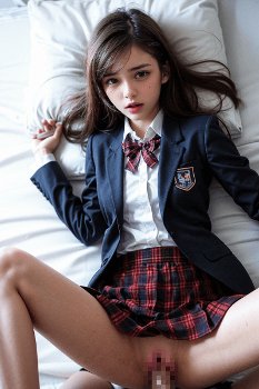 JK風美少女の制服ハメ撮りセックス