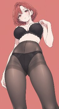 【画像】「黒パンスト」とかいう穿くと生脚よりエロくなるアイテム