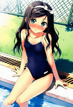 プールであそぼ ～無防備お嬢様の透け透け水着ショー～
