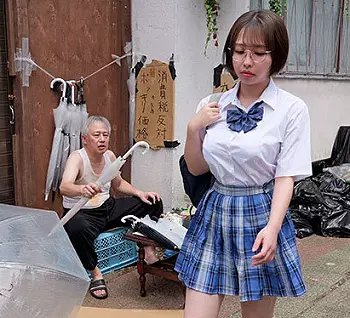 【ゴミ部屋レイプ】「汚いだと俺の事を馬鹿にしやがって！」巨乳JKが隣人の親父に中出しされてしまった！【宍戸里帆】