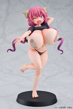 【画像】このアニメキャラのフィギュア、いくらなんでもおっぱいがデカすぎる