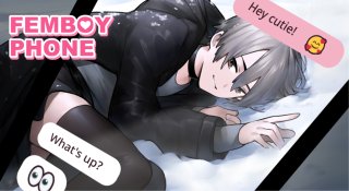 男の娘とチャット恋するゲーム「Femboy Phone」