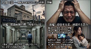 人間の業 ― 綺麗事の裏側 第２４話：聖域の怪物の咆哮