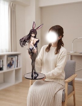 【画像】『ToLOVEる』の古手川唯のバニーフィギュア、デカすぎる