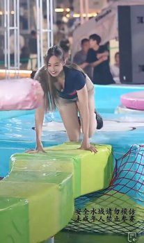 中国の女版SASUKE、Hすぎる