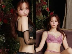 森香澄が最新の秋ランジェリーでTバック下着姿を公開