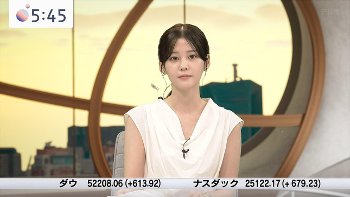 中原みなみアナ　ノースリーブ！！