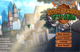 突破されたら即レイプ！怪物たちから平和を守る防衛エロゲーム「Royal Guards Of Ethyria」