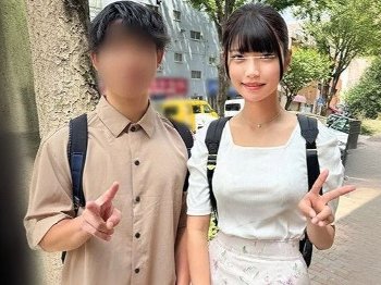 【最高】【素人ナンパ】友達同士の学生男女2人が『ザーメン20ml溜めたら100万円』企画！エロ巨乳美少女JDが連続射精を搾り取り