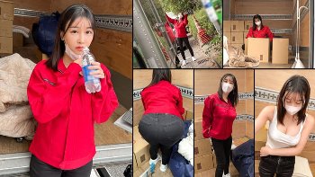【芦名ほのか】新卒巨乳トラックドライバーはセクハラ容認荷台ＳＥＸ