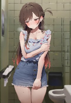 デート中の水原千鶴を公衆トイレに呼び出して寝取りえっち♥️💗♥️💗♥️