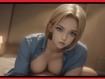【リアル＆アニメ】 AIが生成したドラゴンボール・18号とヤる。エロすぎて涙目になる。