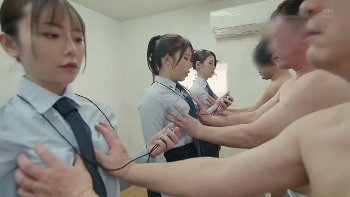 【更生施設】「射精は…許可するまで」！巨乳女看守橘京花と七碧のあ秋元さちかが少年院内で中出し性処理管理し連続射精させ搾精