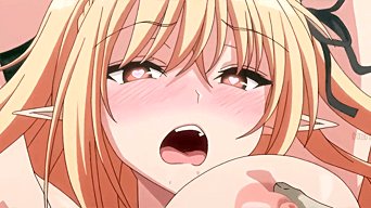 だめっ！しんぢゃうぅぅ！！感度100倍の淫紋をつけられて発狂イキしてしまう巨乳エルフ！！