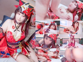 【エロ動画】「今日はいっぱい責めちゃうね...💕」隠れ巨乳のレイヤーさんに花火ちゃんコスで暴発しそうになるまで責めてもらった動画【崩〇スターレイル：花火🎆】［ぶるーみんぐ！］