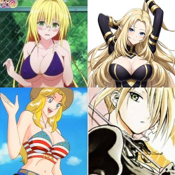 金髪巨乳キャラは今も昔もエロさと人気が保証される