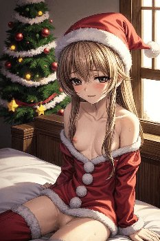 クリスマスコスプレの2次元美女 part1