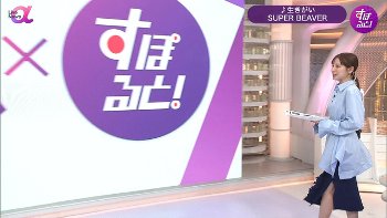 【画像】堤礼実アナ　スリットから太ももチラ見え！！
