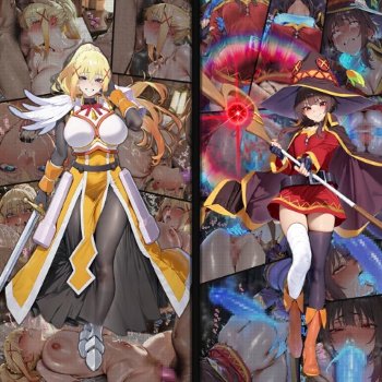 【この素晴らしい世界に祝福を!】ウィズ・めぐみんのエロ画像