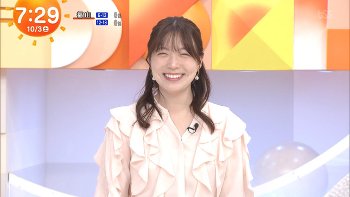 【画像】阿部華也子アナ　めざましどようび