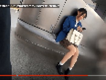 【電車内で過激行為】触るどころかバックでハメて中出しまでしてしまう悪行・・・（痴漢映像）