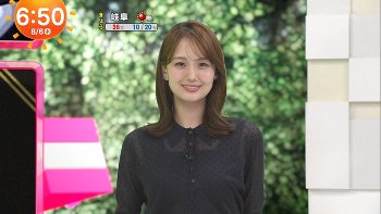 【画像】透け透け！！　井上清華アナ