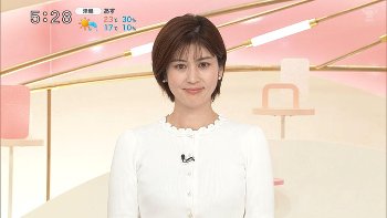 【画像】鈴江奈々アナ　ピタピタニットで胸を強調！！