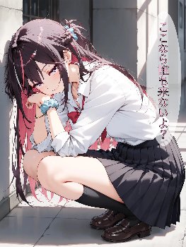 「ここなら誰も来ないよ？❤️このまま授業サボっちゃおっか❤️」ギャルきちに人通りのない片隅で・・・❤️♥️❤️♥️❤️