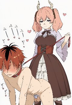 ショタ化したシュタルクがリーニエのマゾペットにされてしまう❤️♥️❤️♥️❤️
