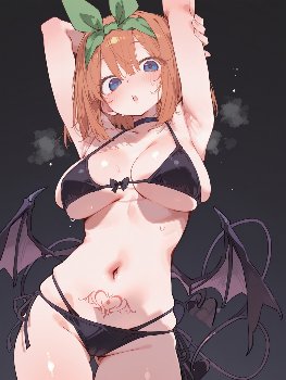 サキュバス中野四葉がエロすぎる❤️♥️❤️♥️❤️